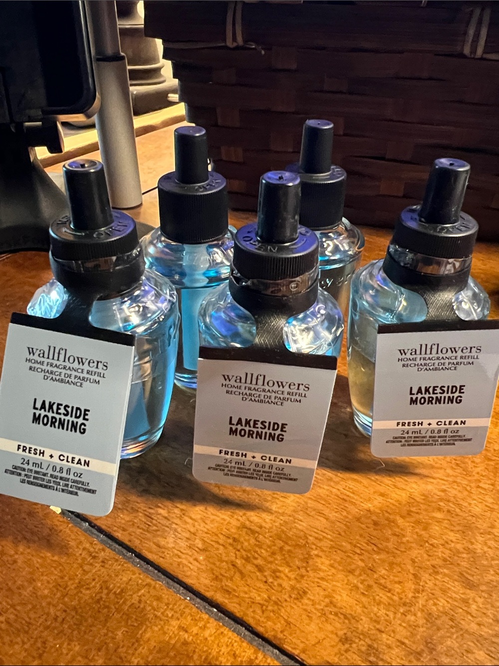 5 Wallflowers Lakeside Morning Home Fragrance Refills - 2 opened